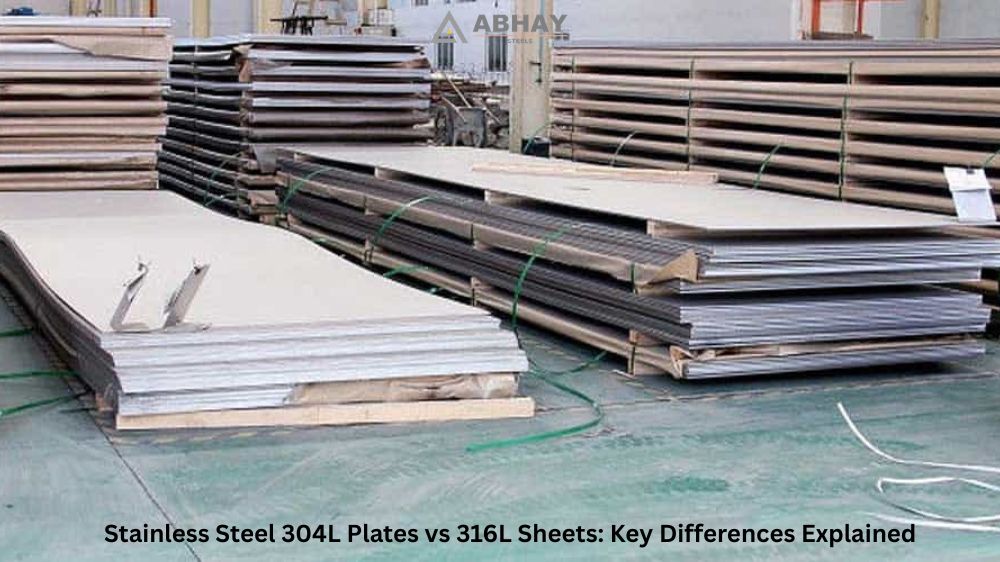 Stainless steel 304L and 316L plates