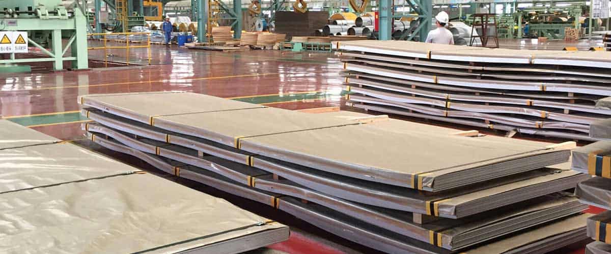 SS 316L Sheets in Factory